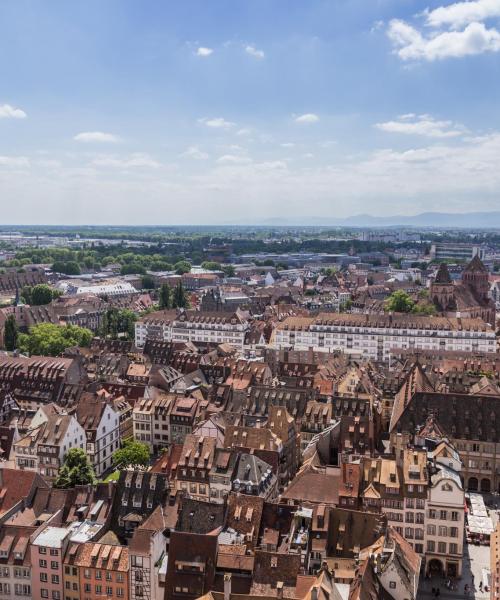A beautiful view of Strasbourg Eurometropole