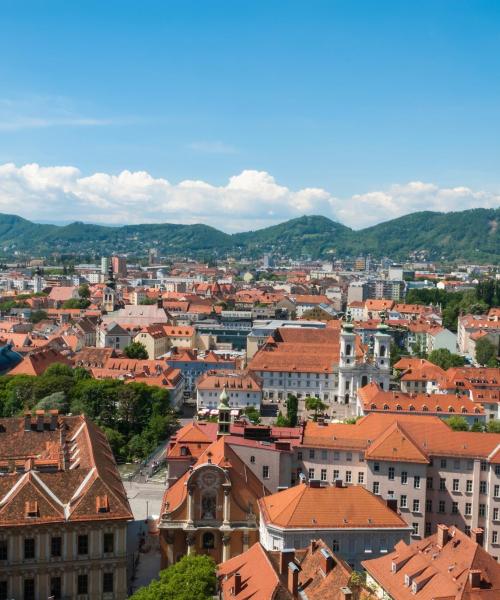 A beautiful view of Region Graz.