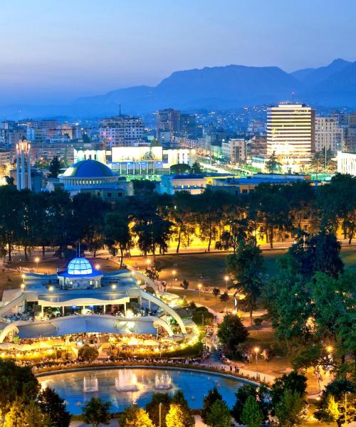 A beautiful view of Tirana County