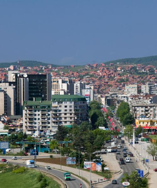 A beautiful view of Pristina County.