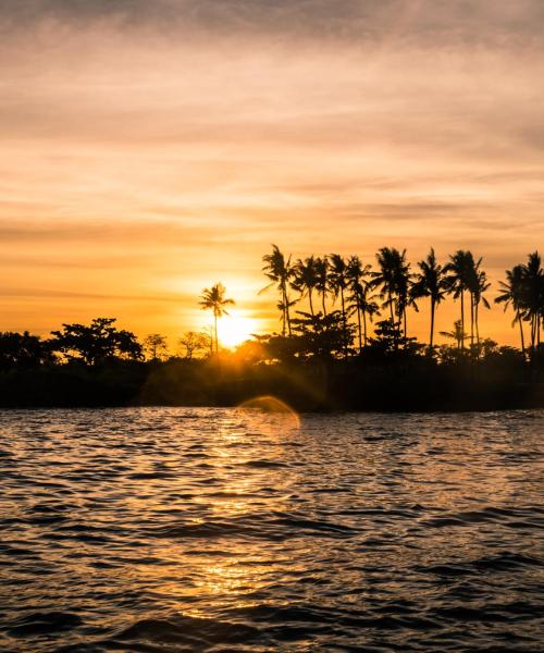 Una bonita panorámica de Isla de Mactán