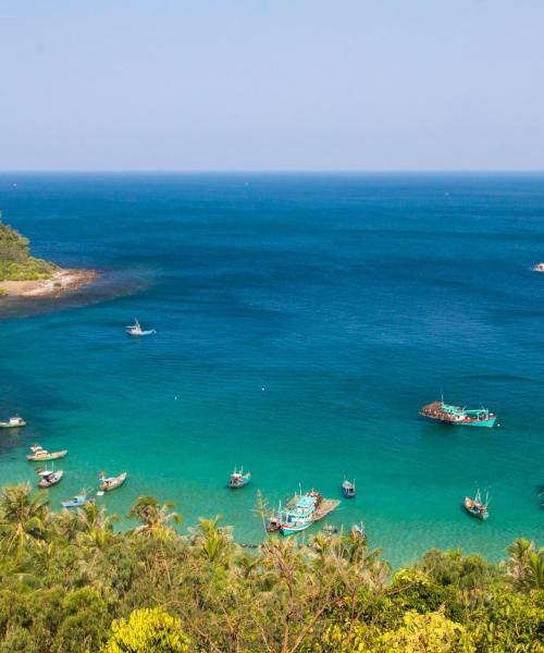 Krásný pohled na region Kien Giang 