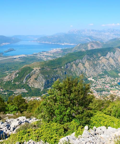 A beautiful view of Tivat Riviera