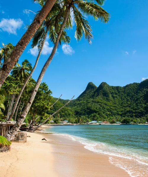 A beautiful view of Tutuila Island