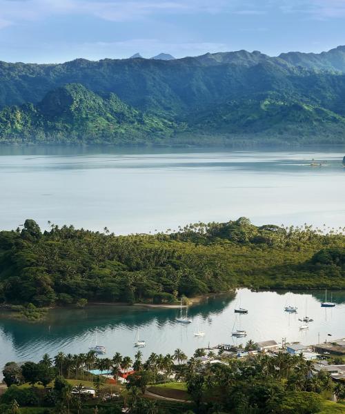 A beautiful view of Vanua Levu