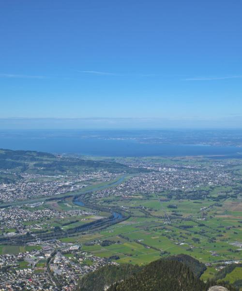 A beautiful view of Rhine Valley
