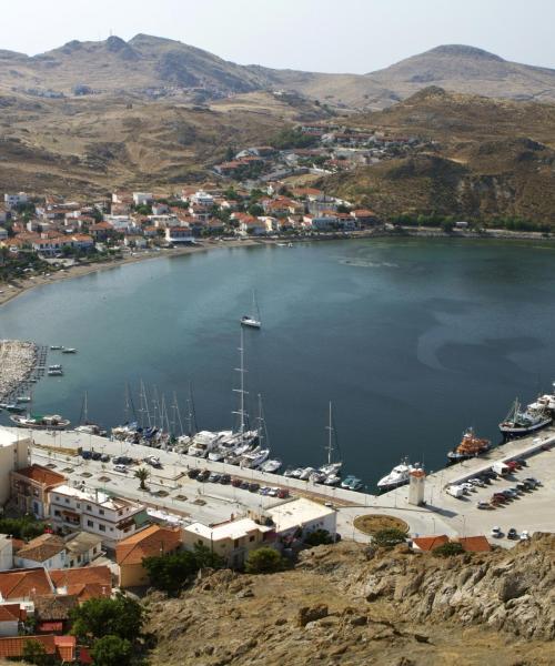 A beautiful view of Limnos.