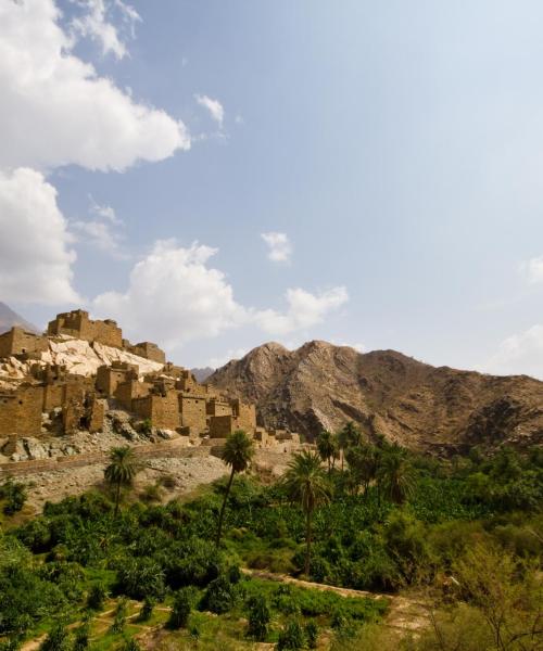 Όμορφη θέα της περιοχής Asir Province