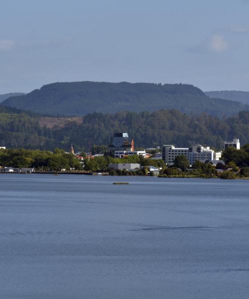 Lake Rotoruaの美しい景色