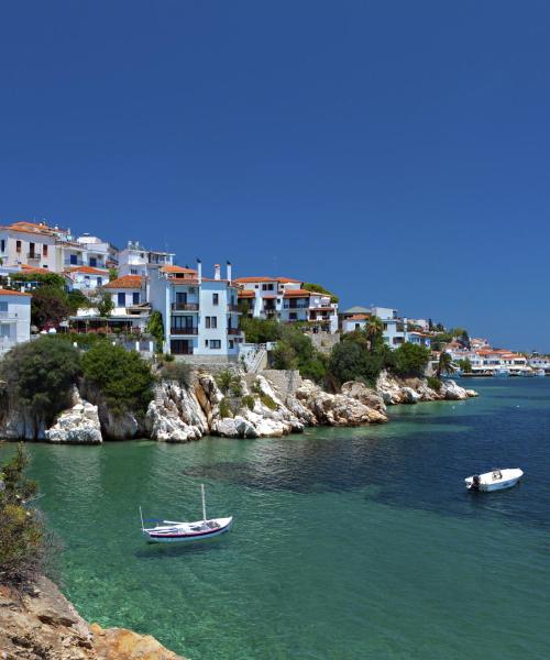 A beautiful view of Skiathos