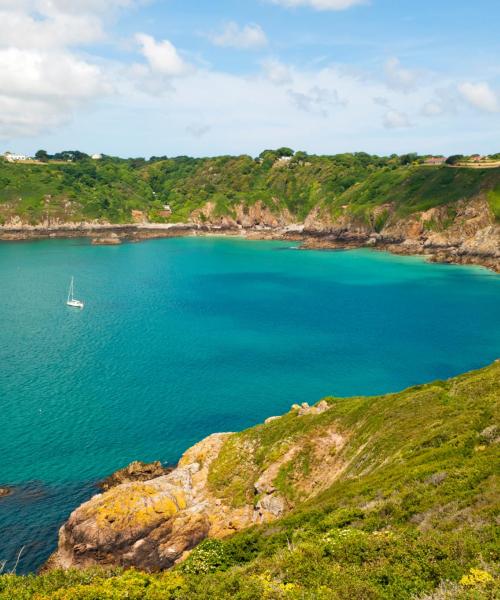 A beautiful view of Guernsey.