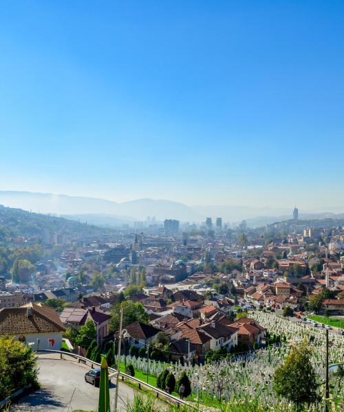 Krásný pohled na region Sarajevo Canton