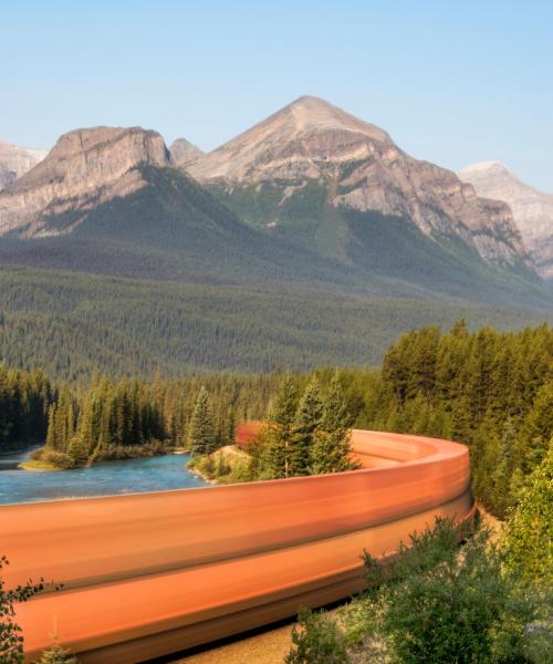 A beautiful view of Banff National Park