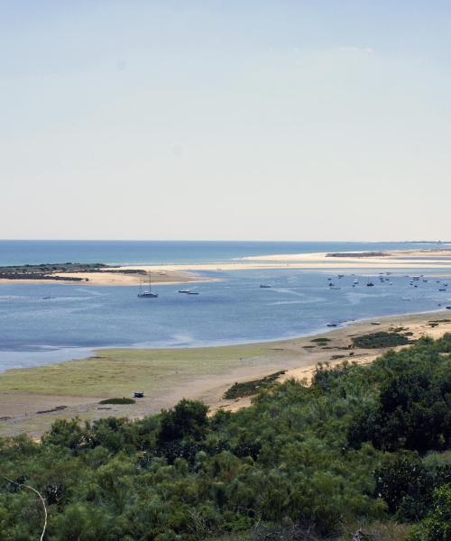 Uma bela vista de Sotavento