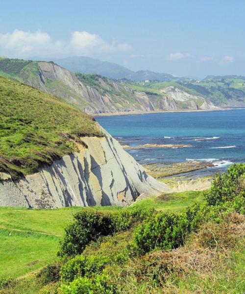 Magandang view ng Basque Coast