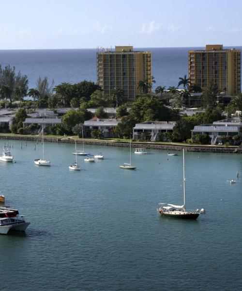 Regiooni Montego Bay Coast kaunis vaade