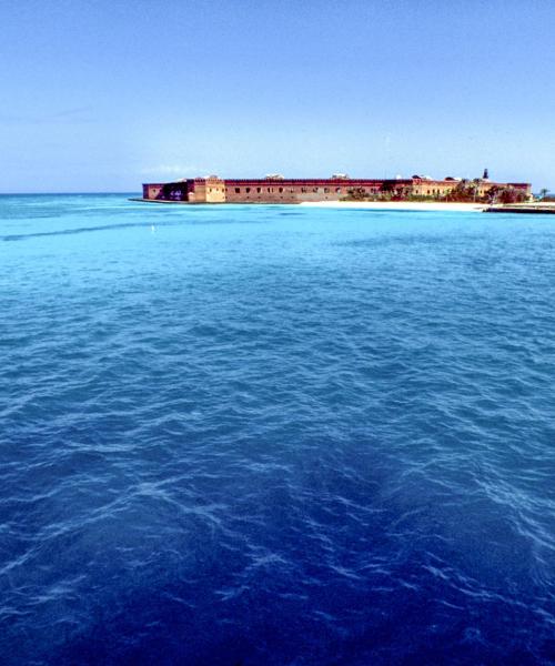 A beautiful view of Dry Tortugas National Park