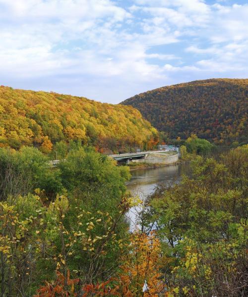 A beautiful view of The Poconos