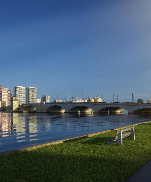 A beautiful view of Palm Beach County