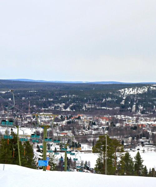 Ounasvaara Skiの美しい景色