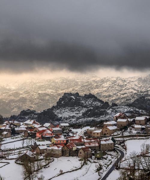 Čudovit pogled na regijo Serra da Peneda