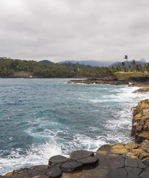 A beautiful view of Ilheus Coast