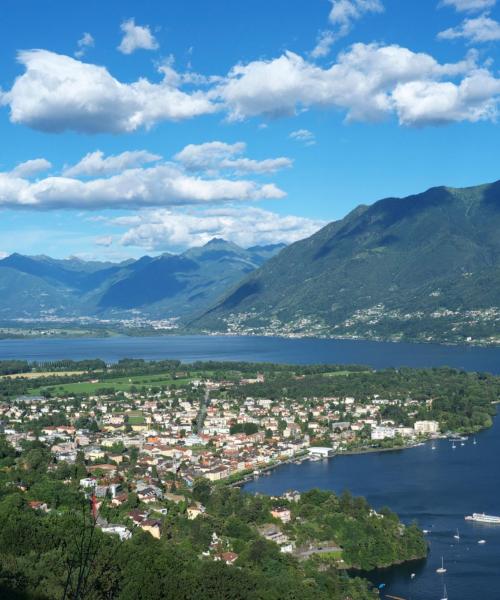 A beautiful view of Locarno Ascona Losone.