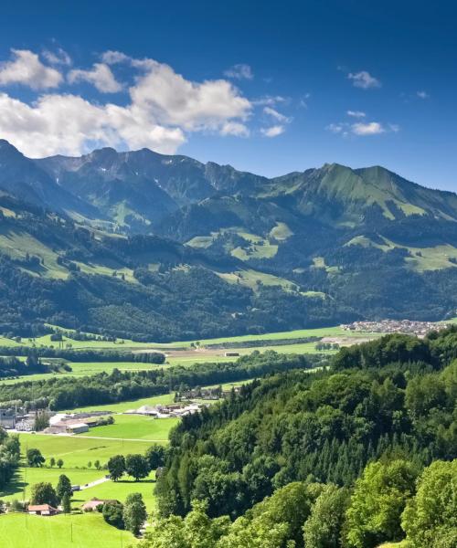 フリブール州の美しい景色