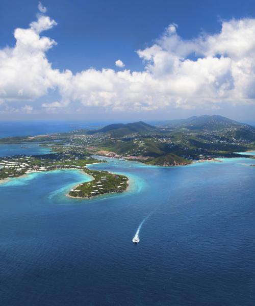 A beautiful view of Saint Thomas.