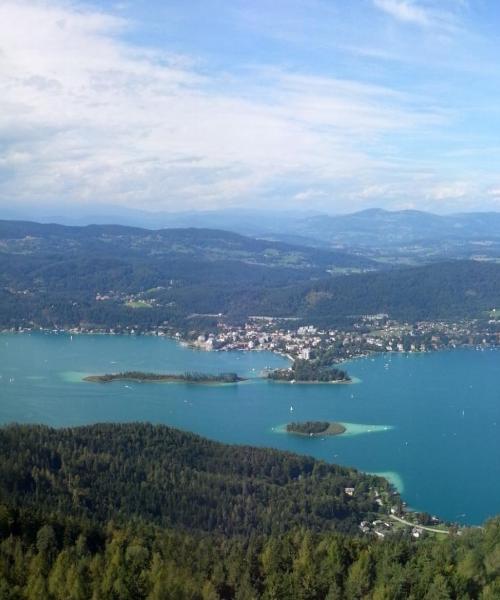 Krásný pohled na region Korutanská jezera