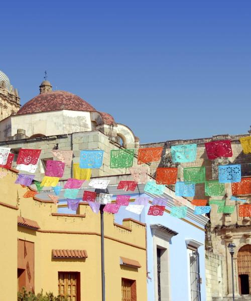 Een mooi uitzicht op Oaxaca