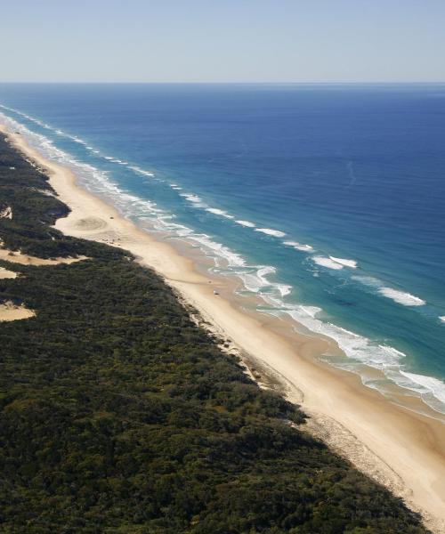 Красива гледка към региона Fraser Coast