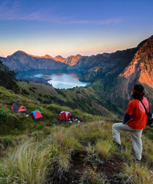 A beautiful view of Lombok