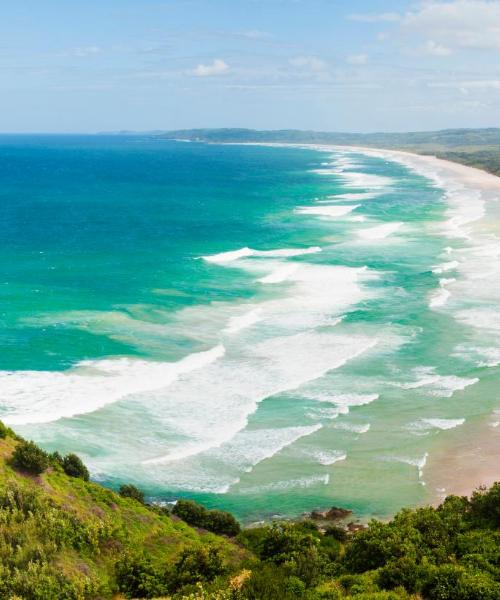 A beautiful view of Byron Bay Region.