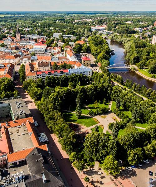 Krásný pohled na region Tartumaa
