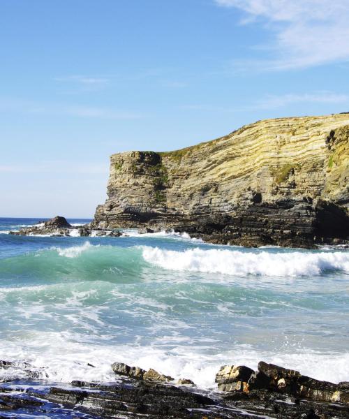 Uma bela vista de Costa Alentejana