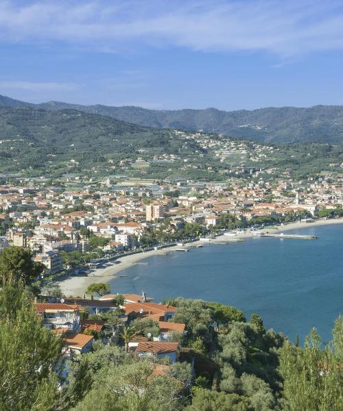 A beautiful view of Riviera dei Fiori