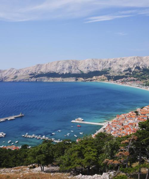 A beautiful view of Krk Island
