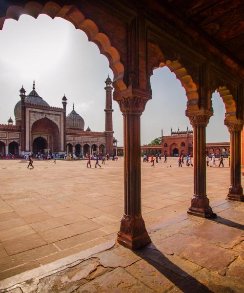 Krásný pohled na region Delhi NCR