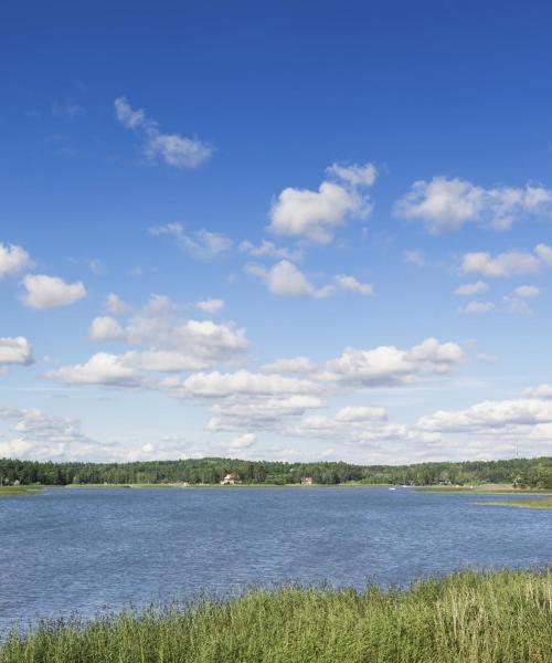 Una bella vista de Finlandia Meridional