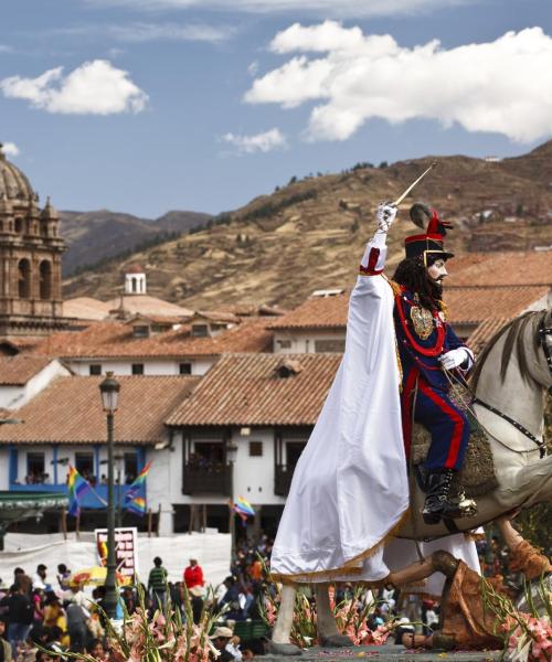 A beautiful view of Cusco