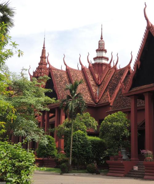 Ein schöner Blick auf die Region Kommunalverwaltung Phnom Penh