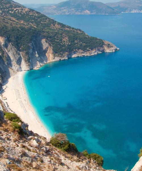 Una bonita panorámica de Cefalonia