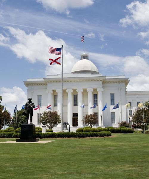 Όμορφη θέα της περιοχής Alabama