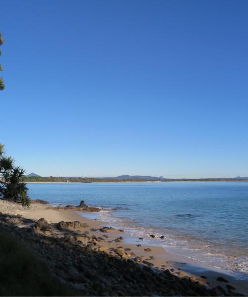 Ein schöner Blick auf die Region Sunshine Coast
