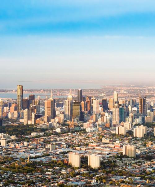 Krásný pohled na region Melbourne Region