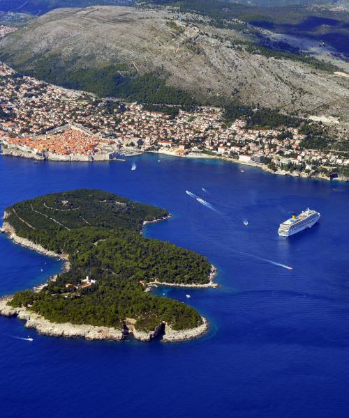 A beautiful view of Dubrovnik Region