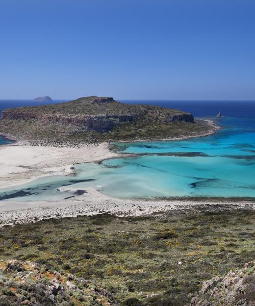 Красива гледка към региона West Crete