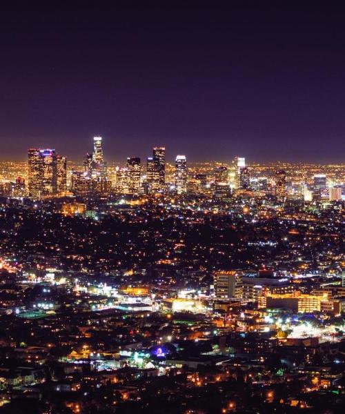 A beautiful view of Los Angeles Metropolitan Area.