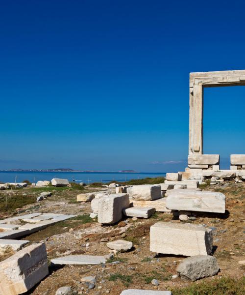 A beautiful view of Naxos